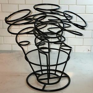 Metal Tabletop Wine Bottle Holder